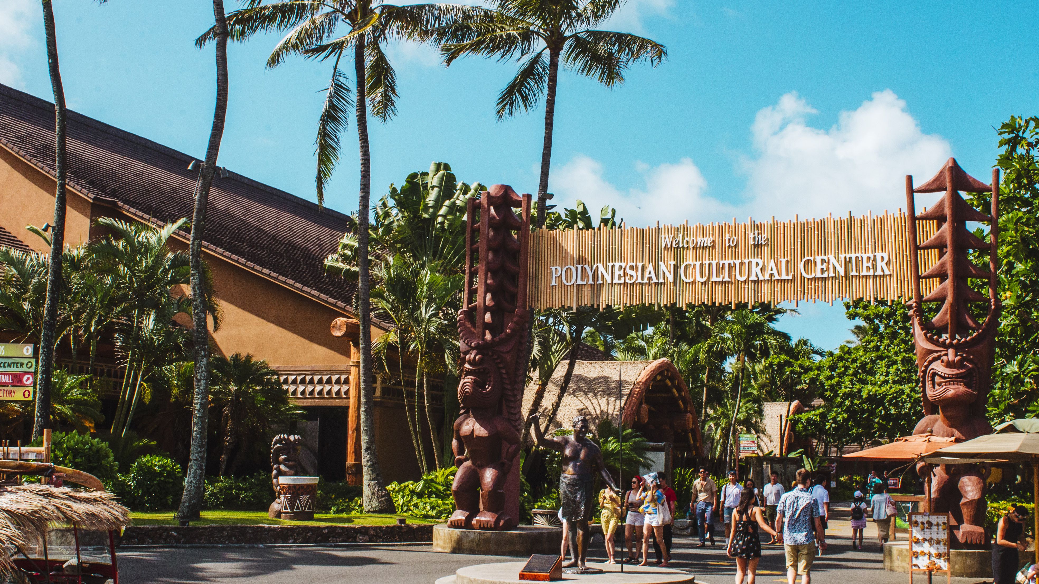 Polynesian Entrance